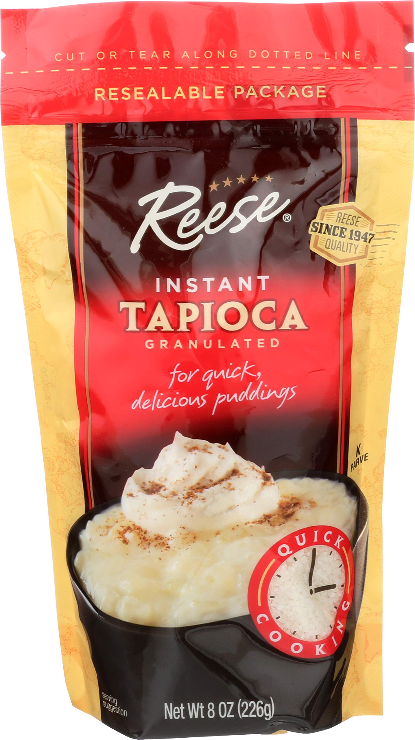 Product image of Reese Instant Granulated Tapioca 8 oz 8 oz Pack of 6